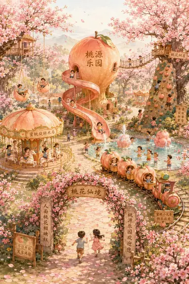 王玉珏 · 《平谷桃绘本 × 桃主题乐园》