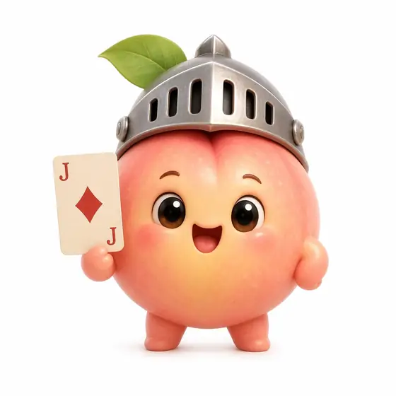 袁园 · 《桃趣扑克》桃子吉祥物扑克牌 IP