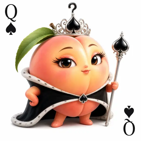袁园 · 《桃趣扑克》桃子吉祥物扑克牌 IP