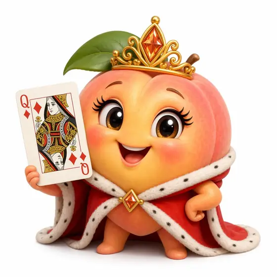 袁园 · 《桃趣扑克》桃子吉祥物扑克牌 IP