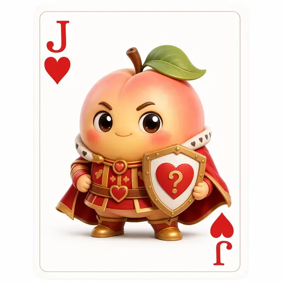 袁园 · 《桃趣扑克》桃子吉祥物扑克牌 IP