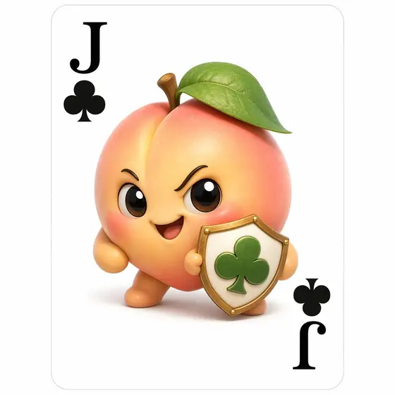 袁园 · 《桃趣扑克》桃子吉祥物扑克牌 IP