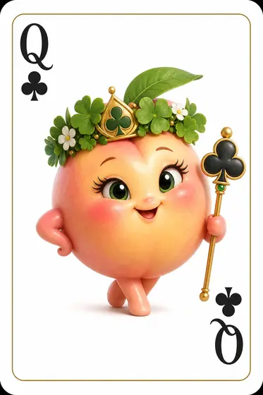 袁园 · 《桃趣扑克》桃子吉祥物扑克牌 IP