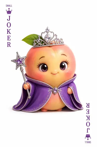 袁园 · 《桃趣扑克》桃子吉祥物扑克牌 IP