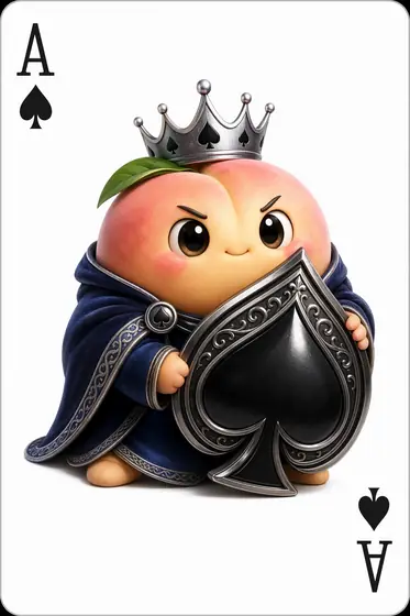 袁园 · 《桃趣扑克》桃子吉祥物扑克牌 IP
